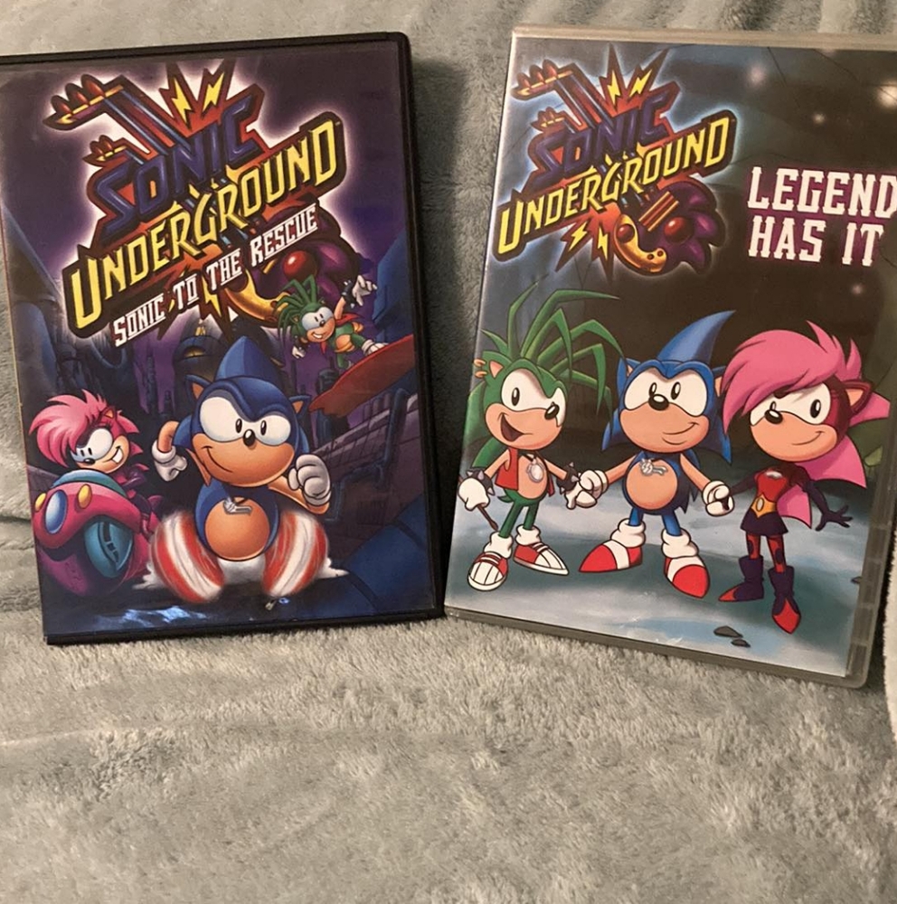Sonic Underground Movies Lot of 2